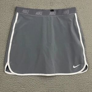 Nike Charcoal Skirt with White Accents